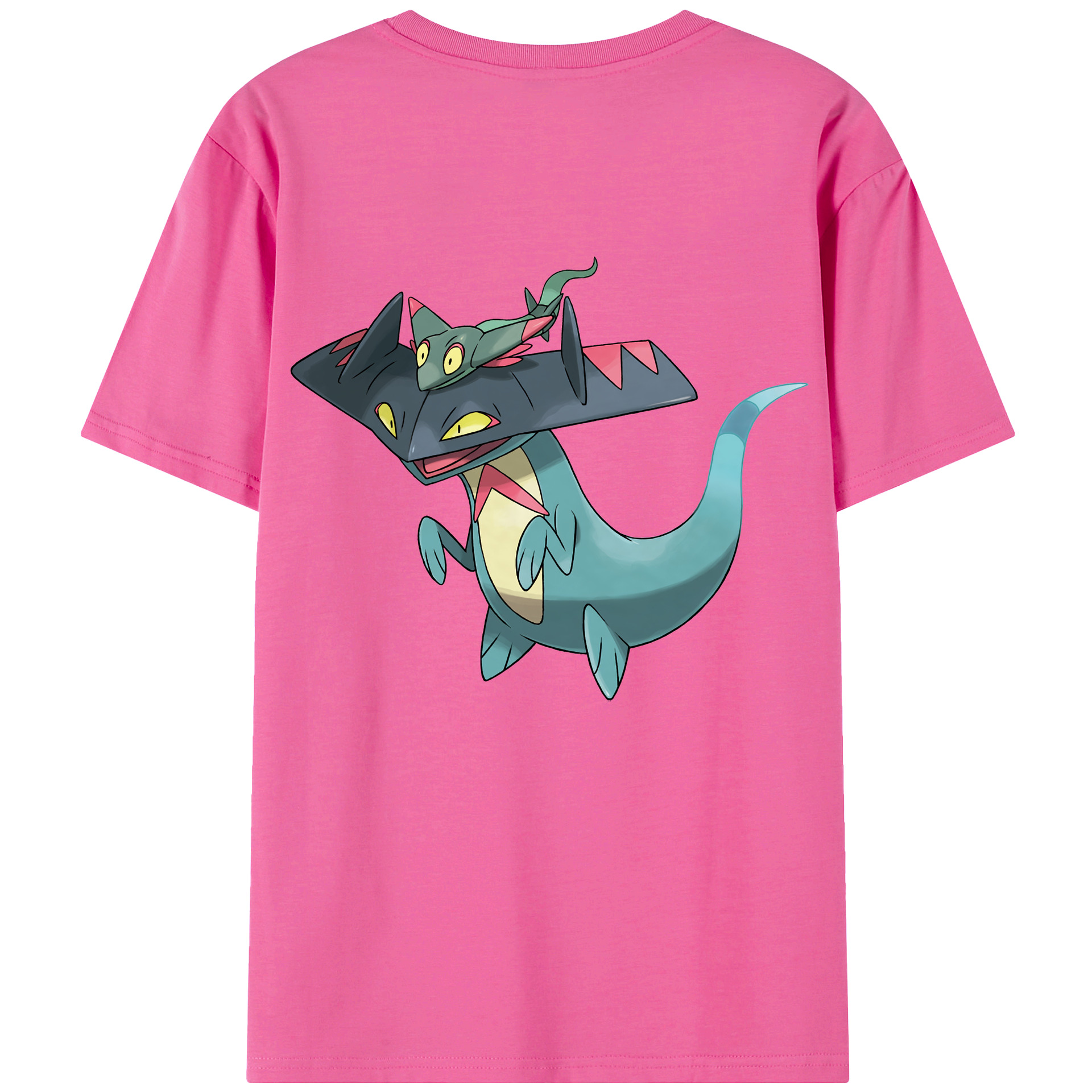 （画像用） ポケットモンスター Pokémon レディース半袖Tシャツ(バックプリント)